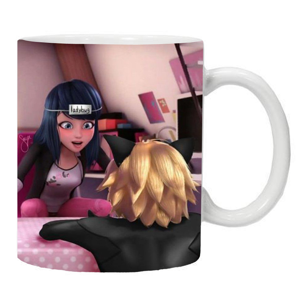 ماگ طرح انیمیشن دختر کفشدوزکی مدل LS63090