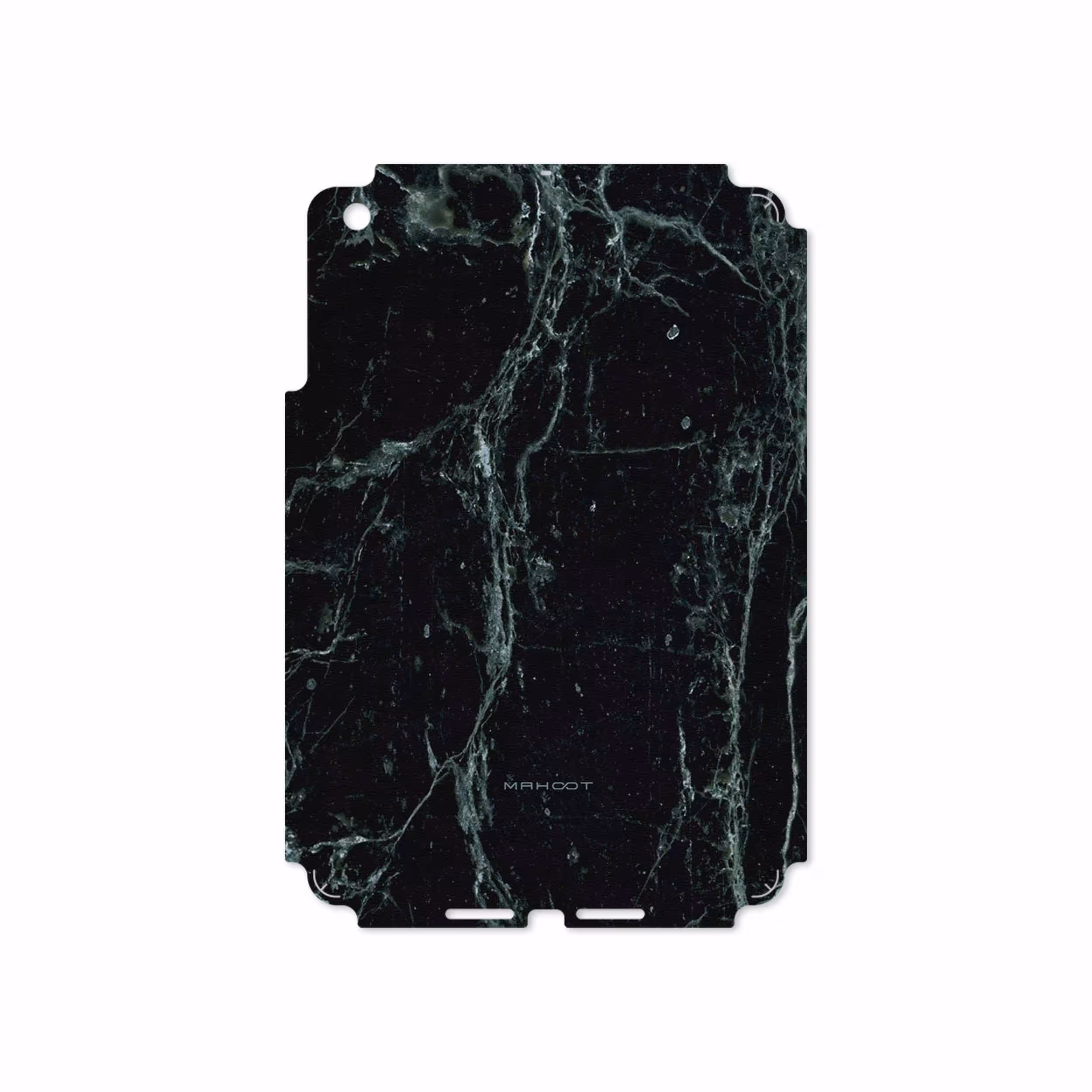 برچسب پوششی ماهوت مدل Graphite-Green-Marble مناسب برای تبلت اپل iPad mini 2012 A1432