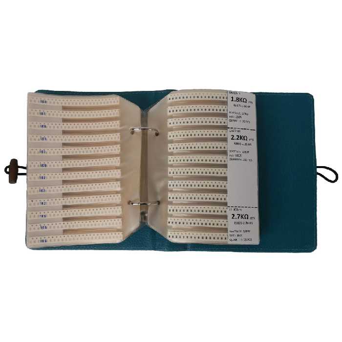 مقاومت SMD مدل 0805 کد mos07 بسته 8400 عددی