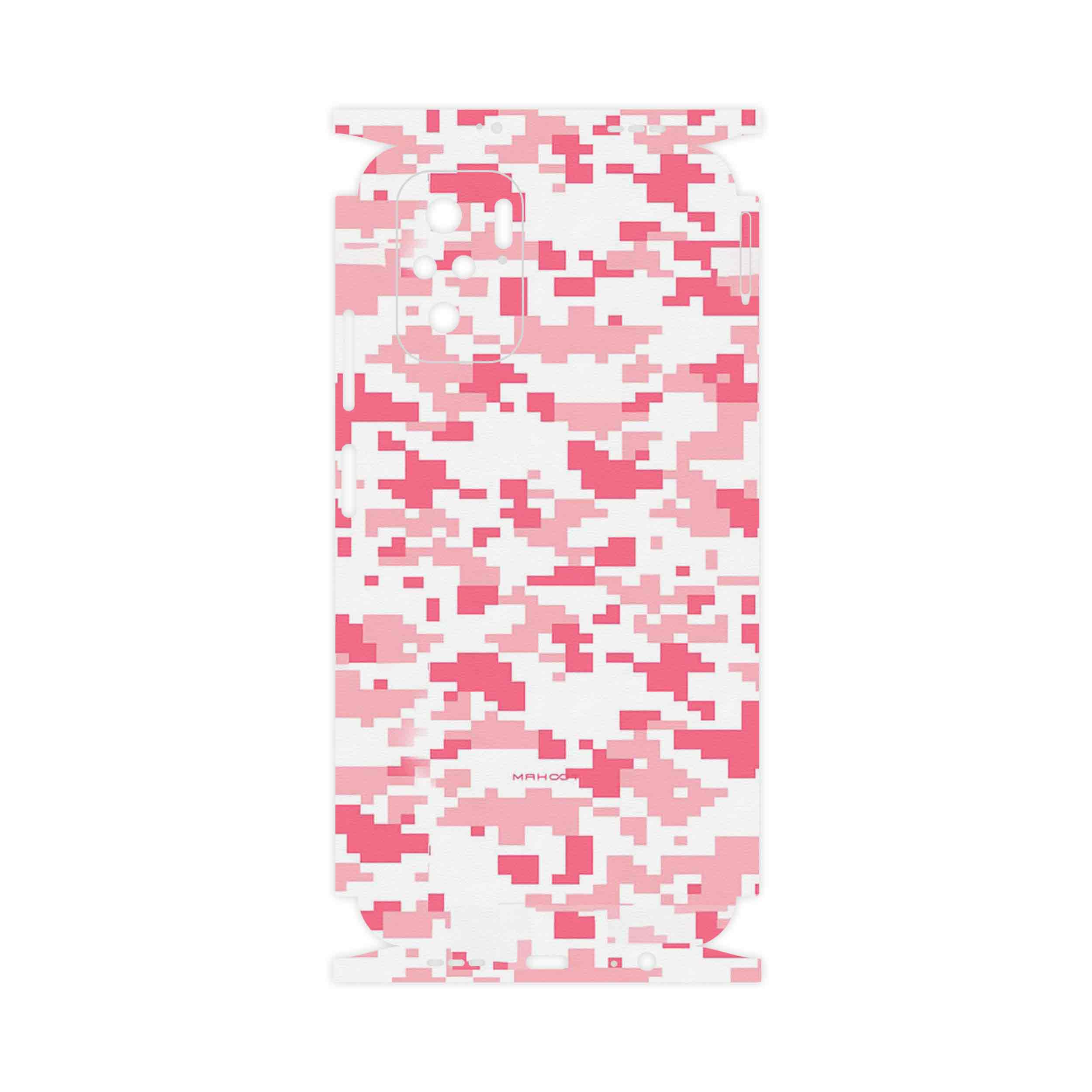 برچسب پوششی ماهوت مدل Army_Pink_Pixel-FullSkin مناسب برای گوشی موبایل شیائومی Poco M5s