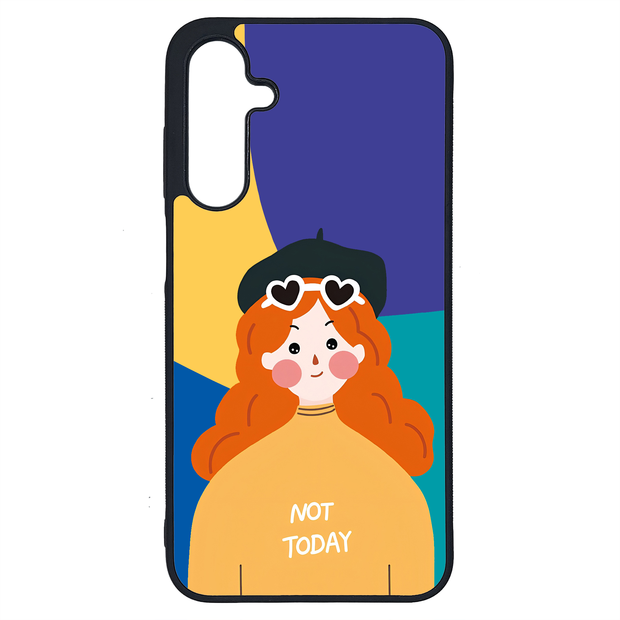 کاور طرح دختر کد G-104 مناسب برای گوشی موبایل سامسونگ Galaxy A25 | دیجی قاب دونی