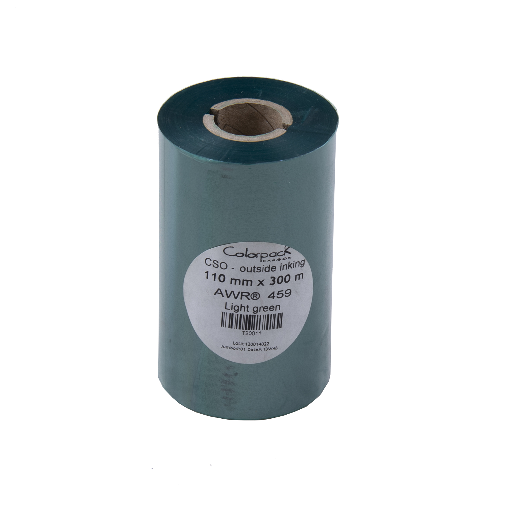 ریبون پرینتر لیبل زن مدل Wax 110mm x 300m