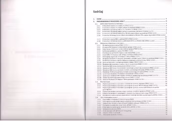 خرید و دانلود نسخه کامل کتاب Zbirka programskih zadataka za procesor ARM 7