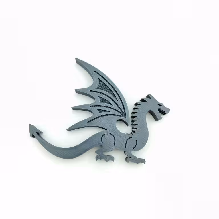 خرید اکشن فیگور اژدها Black Dragon 3D Action Figure B003 با بهترین قیمت