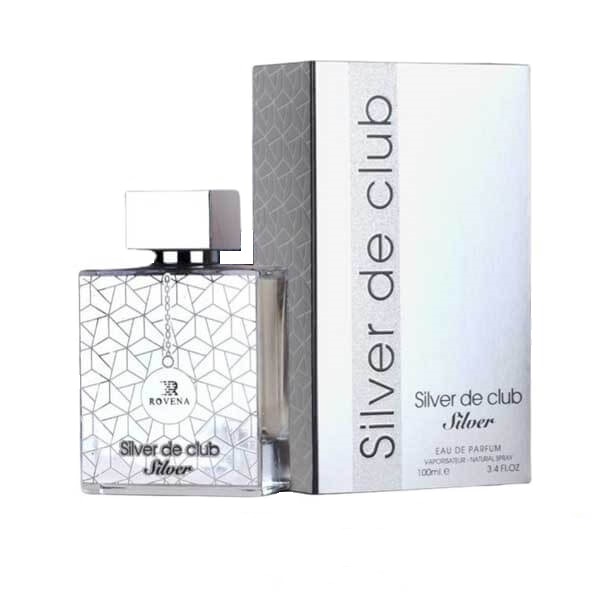 ادو پرفیوم مردانه روونا مدل Silver De Club حجم 100 میلی لیتر
