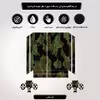 برچسب پلی استیشن ۴ مدل bape camo red green کد PS-204