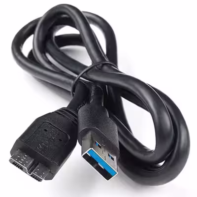 کابل هارد USB3.0 تی سی تراست مدل TC-U3CM12 طول 1.2 متر