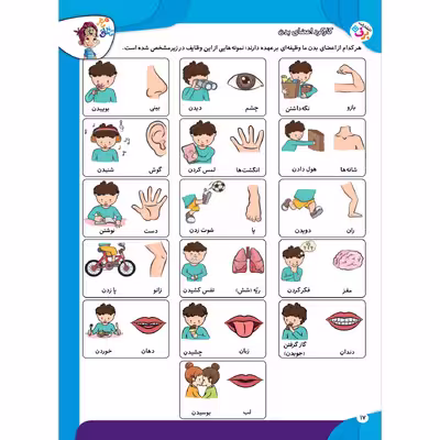 کتاب کار مغز خلاق مفاهیم 1 میبینم یاد میگیرم اثر فاطمه قدیانی و مهری عربیه انتشارات برف