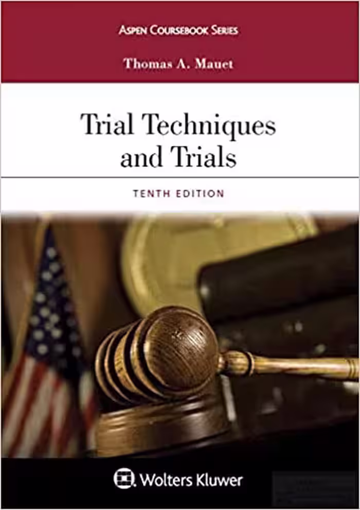 خرید و دانلود نسخه کامل کتاب Trial Techniques and Trials (Aspen Coursebook Series) (10th Edition) -   pdf