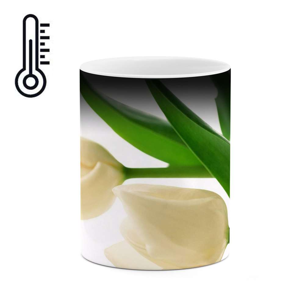 ماگ حرارتی طرح گل مدل mgh12030