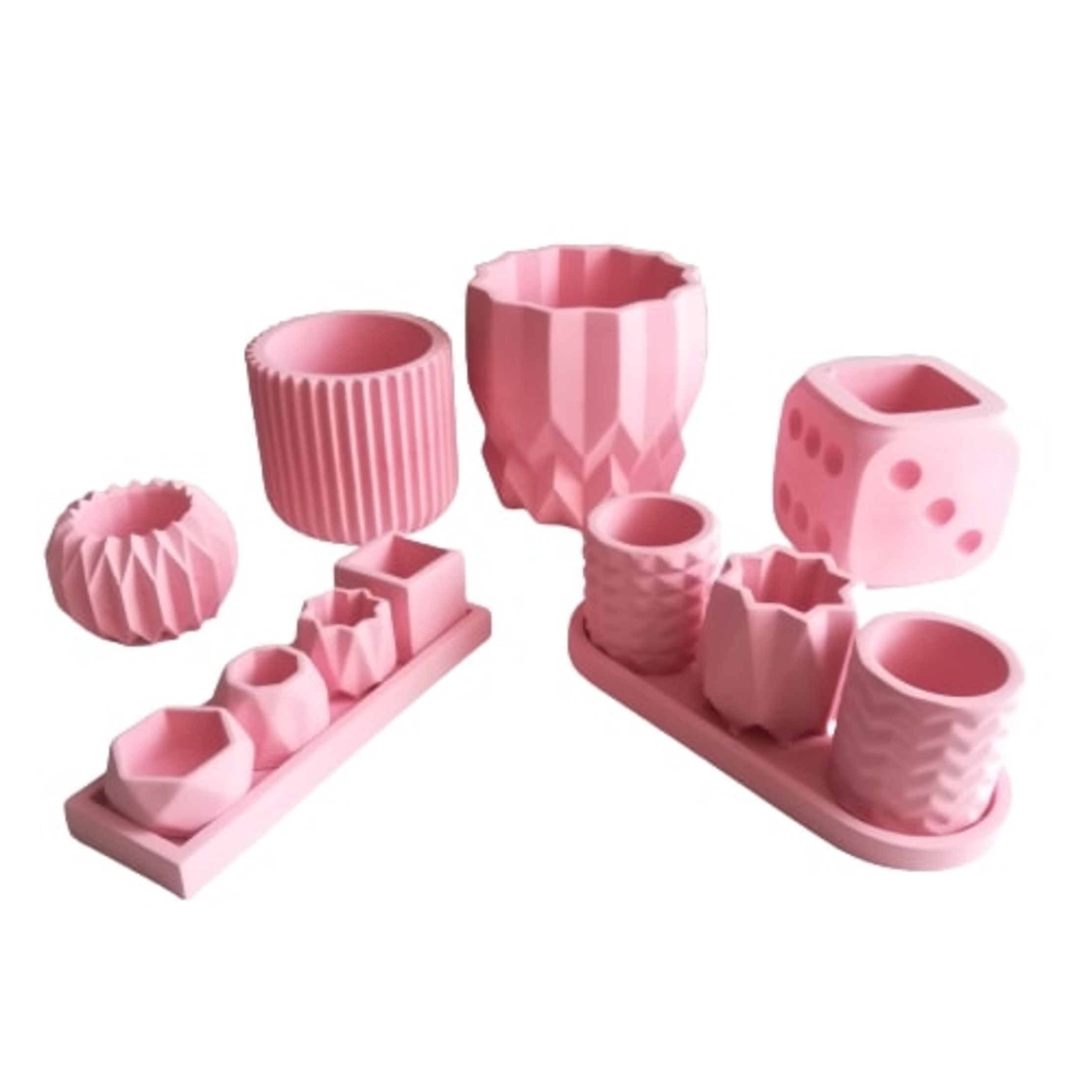 گلدان مدل دکوراتیو مجموعه 13 عددی 