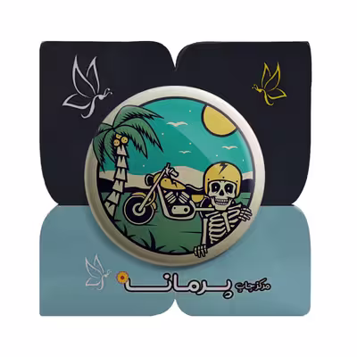 پیکسل پرمانه طرح اسکلت کد pm.10625