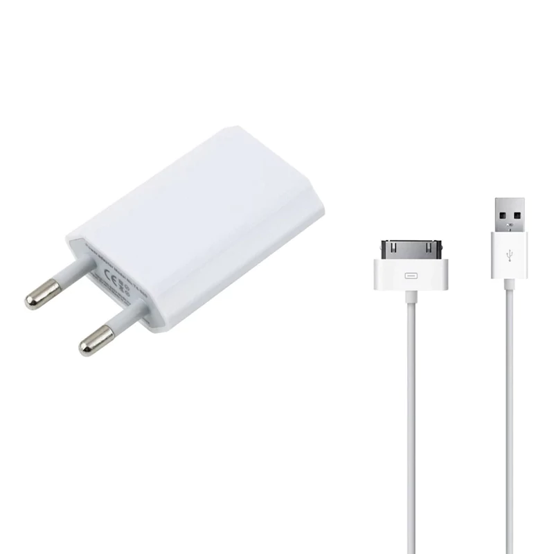 شارژر آیفون 4 به همراه کابل