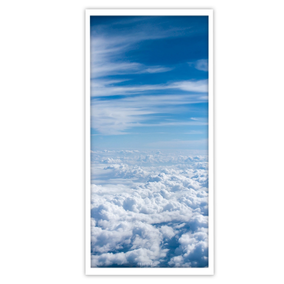 تابلو بکلیت طرح منظره ی آسمان ابری مدل W-S3025