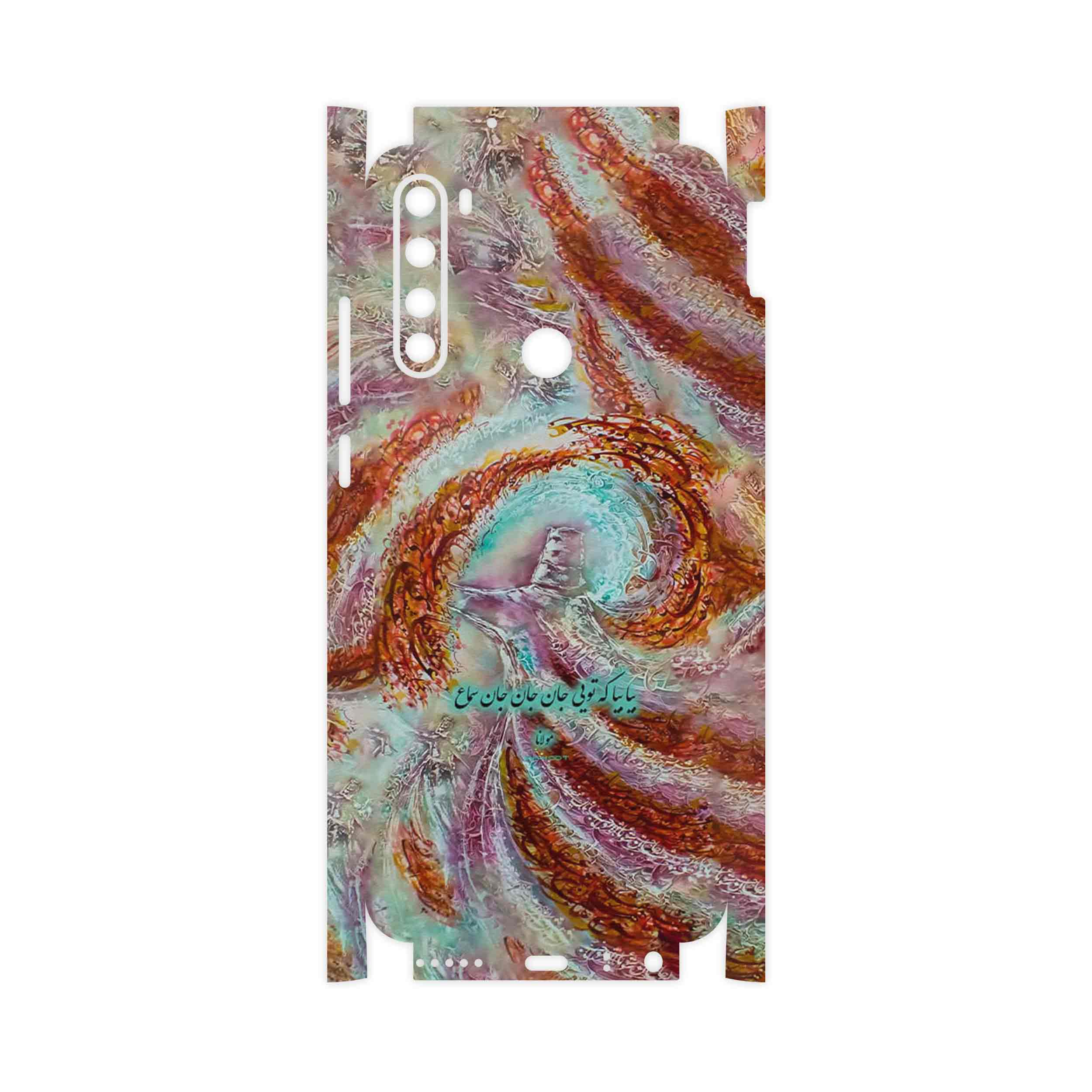 برچسب پوششی ماهوت مدل Molana-FullSkin مناسب برای گوشی موبایل شیائومی Redmi Note 8T
