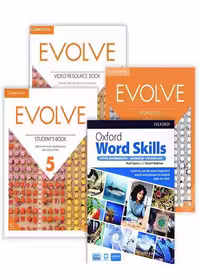 مجموعه کامل Evolve 5 کتاب ایوالو 5 (کتاب دانش آموز  کتاب تمرین   کتاب ویدئو  فایل صوتی)