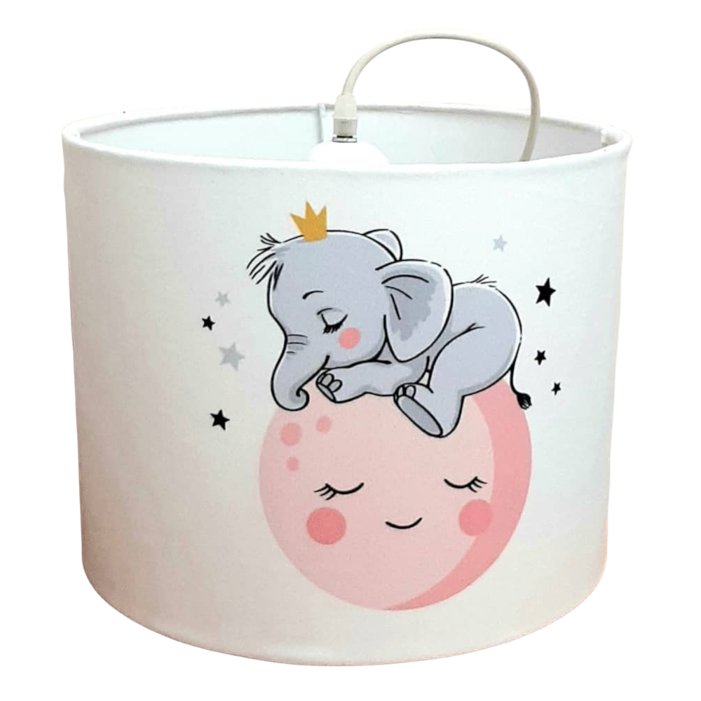 لوستر کودک مدل فیل و ماه کد L-115