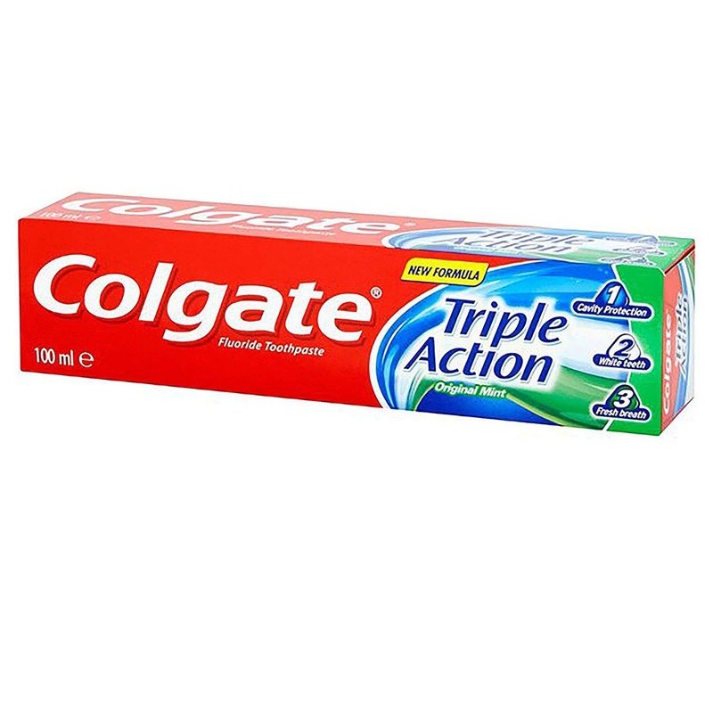 خمیر دندان کلگیت سه کاره حجم 100 میلی لیتر، Colgate 123