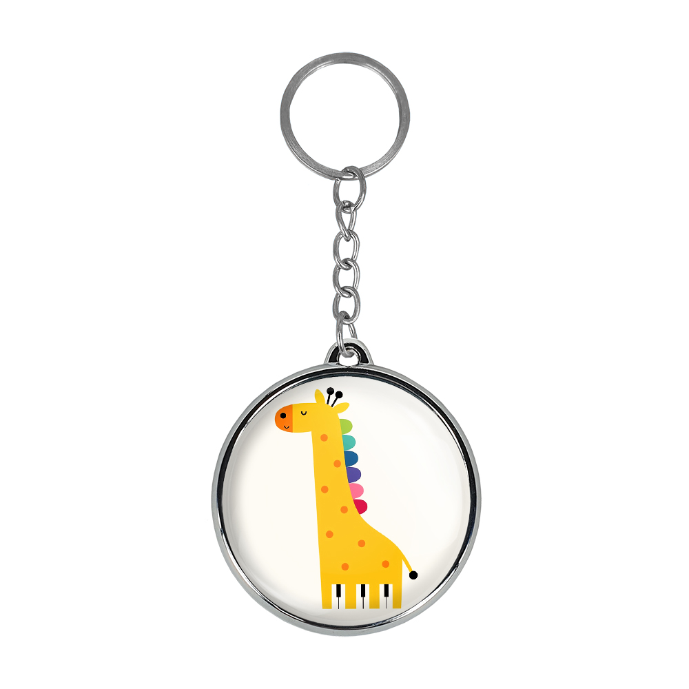 جاکلیدی خندالو طرح زرافه مدل دوطرفه کد 50675265