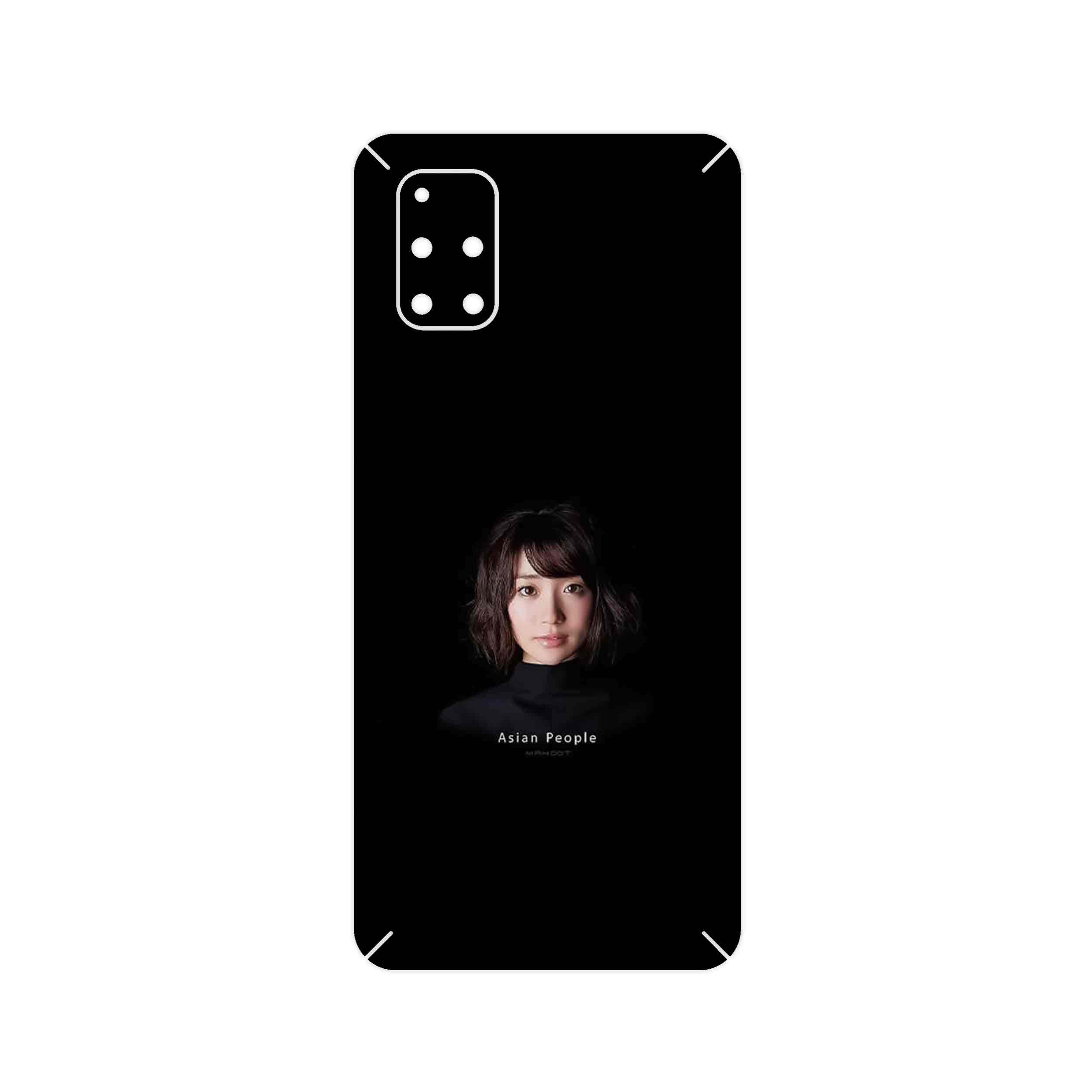برچسب پوششی ماهوت مدل Portrait of an Asian Woman مناسب برای گوشی موبایل سامسونگ Galaxy M51