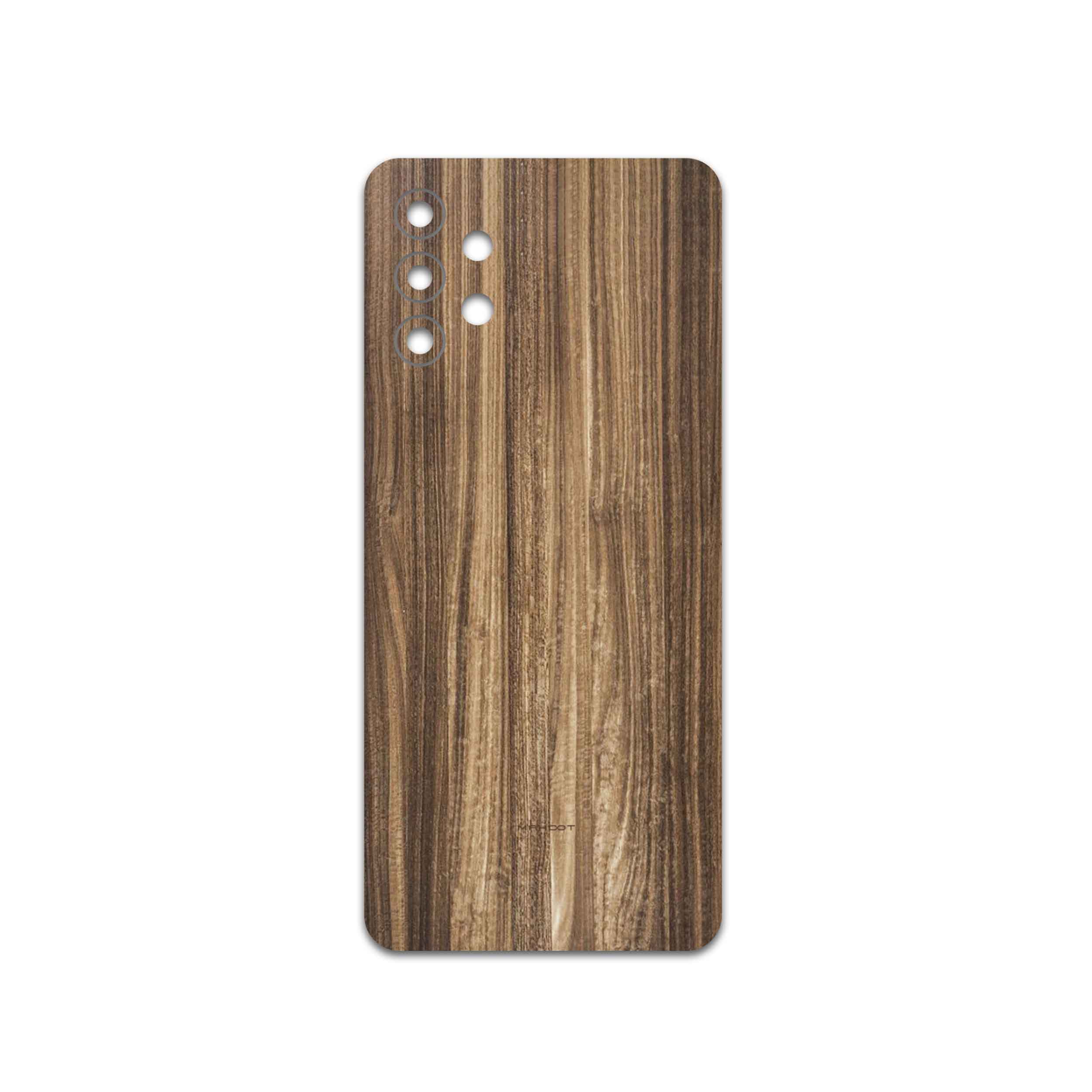 برچسب پوششی ماهوت مدل Light-Walnut-Wood مناسب برای گوشی موبایل سامسونگ Galaxy M32 5G