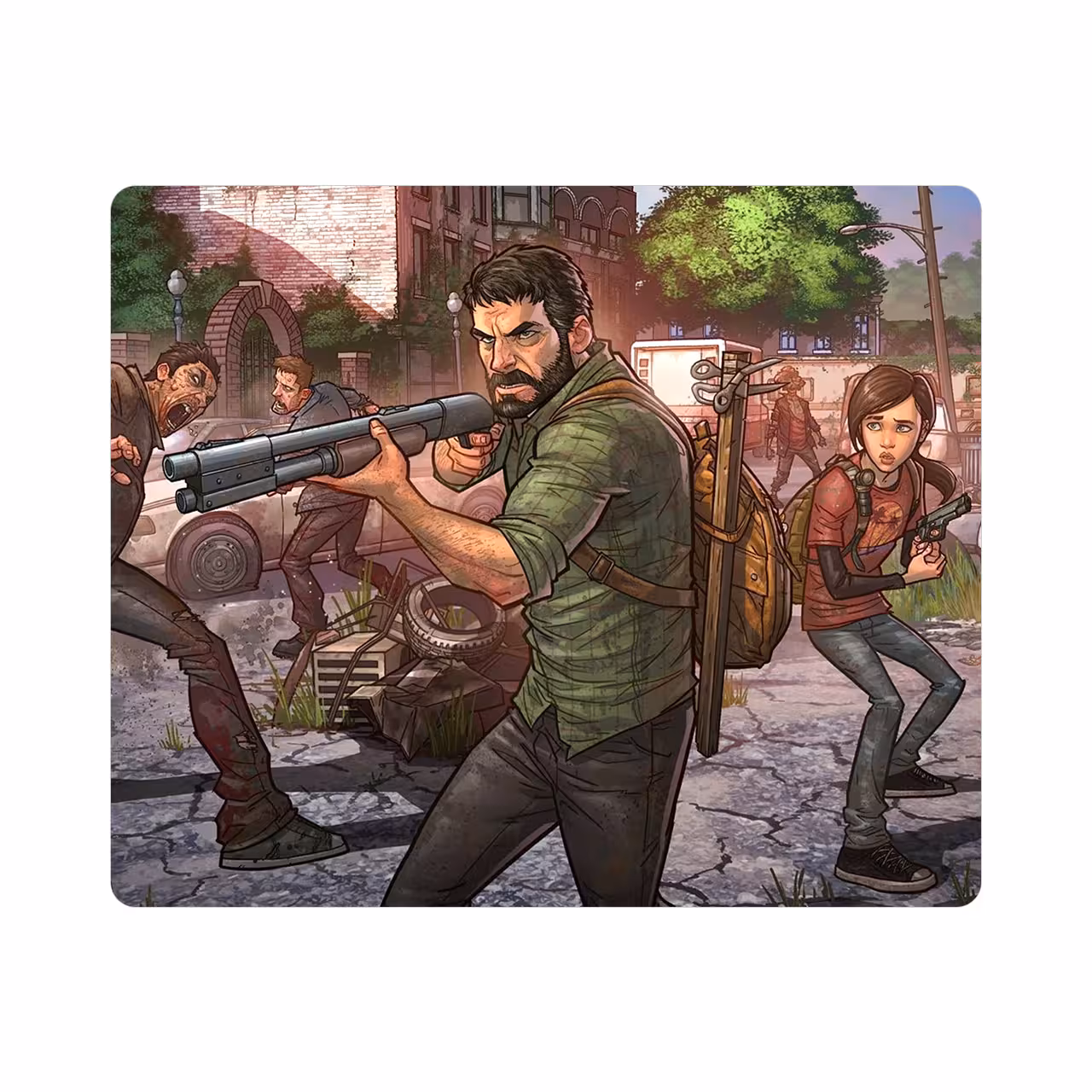 ماوس پد طرح Last of Us مدل MP1385