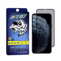 محافظ صفحه نمایش حریم شخصی وایت ولف مدل FL مناسب برای گوشی موبایل اپل iPhone 15 Pro | کالا برتری