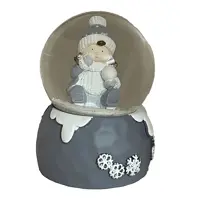 گوی مدل چراغدار طرح کودک زمستانی کد 01