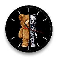 ساعت‌ دیواری راویتا طرح تدی کد 3424