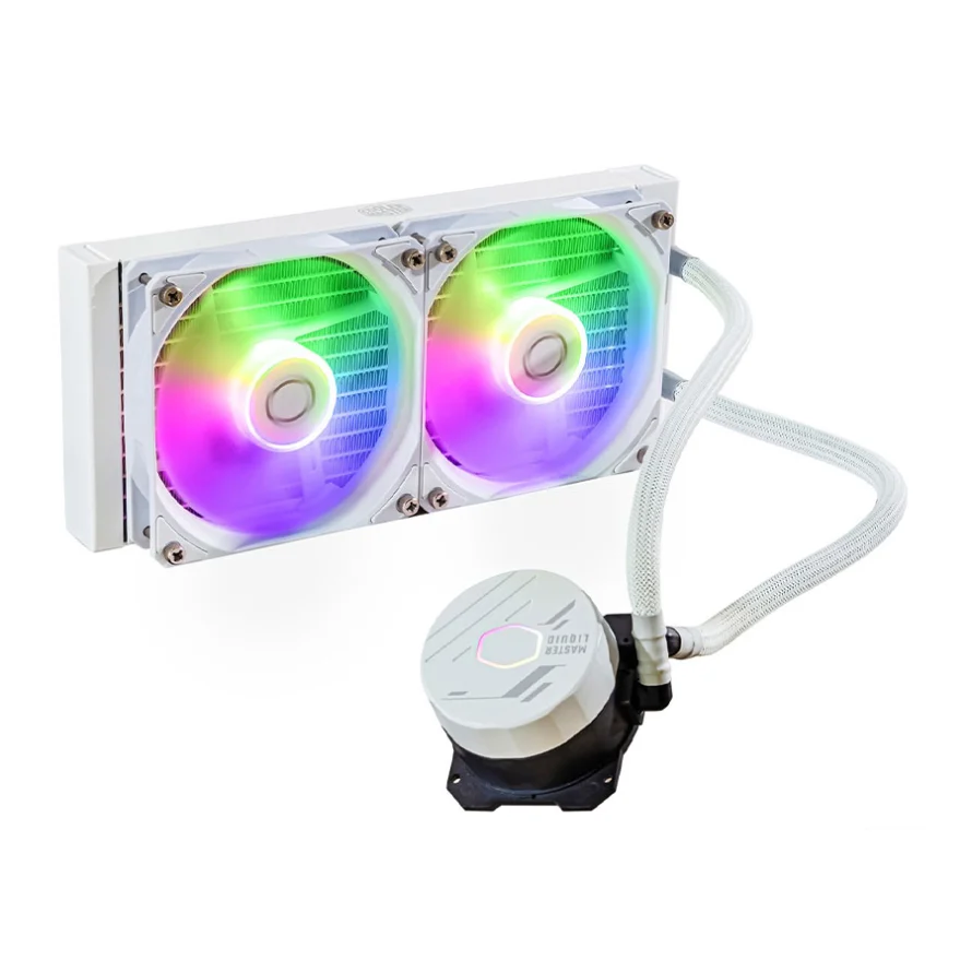 خنک کننده مایع MASTERLIQUID 240L CORE WHITE | آرکا 90