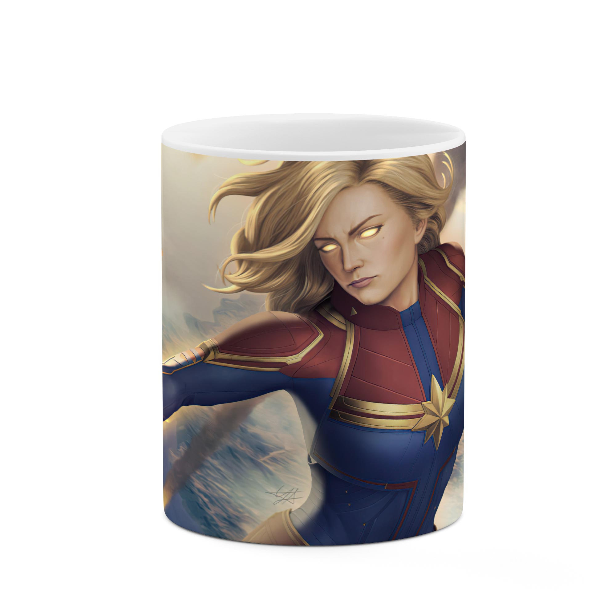 ماگ طرح کاپیتان مارول مدل mgp02808