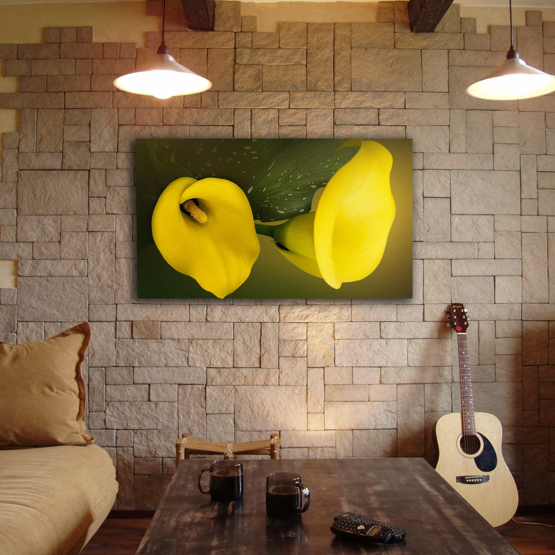 تابلو شاسی طرح گل کد 1