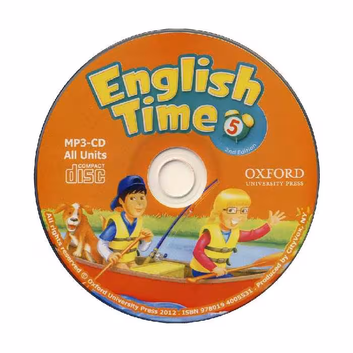 کتاب English Time 5 اثر Susan Rivers And Setsuko Toyama انتشارات الوندپویان دو جلدی