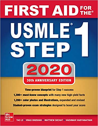 First Aid for the USMLE Step 1 2020 30th Edition Original PDF - کتاب پزشکی بهار