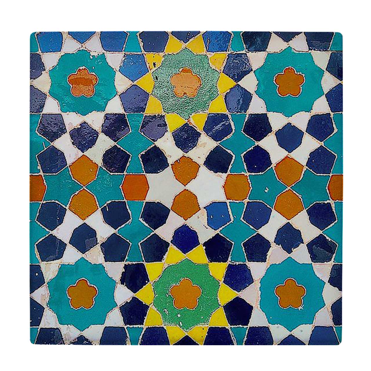 کاشی کارنیلا طرح نقوش هندسی کد wkk1201