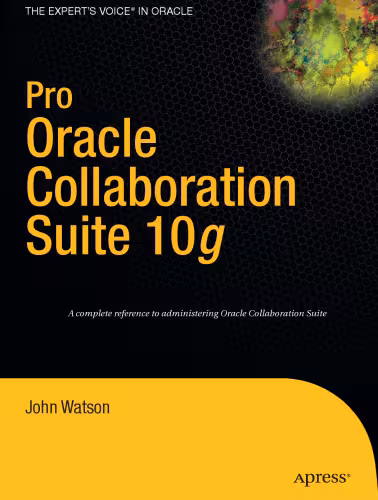 خرید و دانلود نسخه کامل کتاب Pro Oracle Collaboration Suite 10g