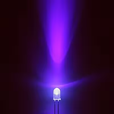 دیود ال ای دی مدل UV 395 بسته 5 عددی