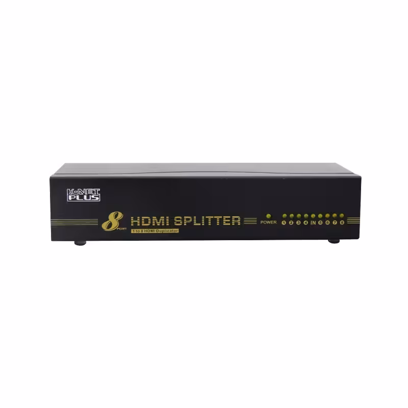 اسپلیتر کی نت پلاس مدل HDMI 1.4 3D KP-SPHD1408