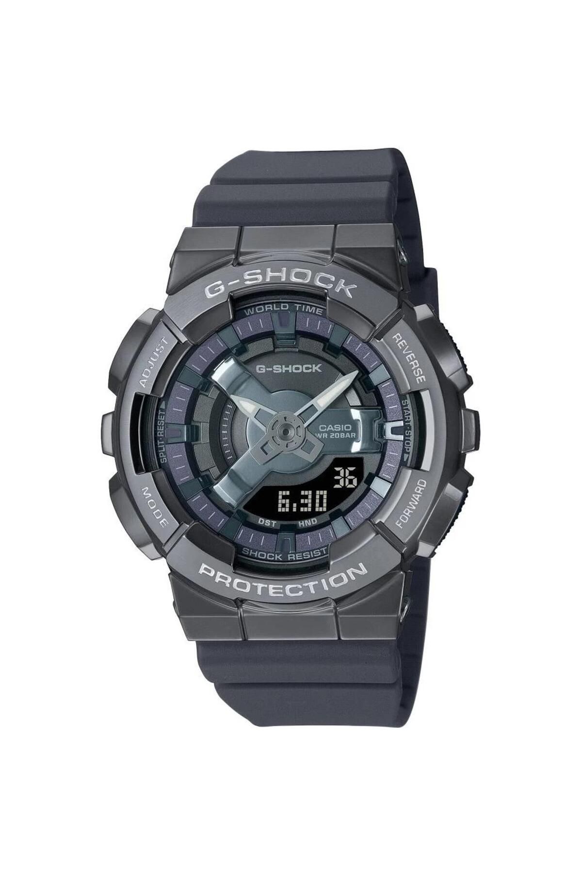 ساعت خاکستری مردانه و زنانه GM 8ADR G اورجینال Casio