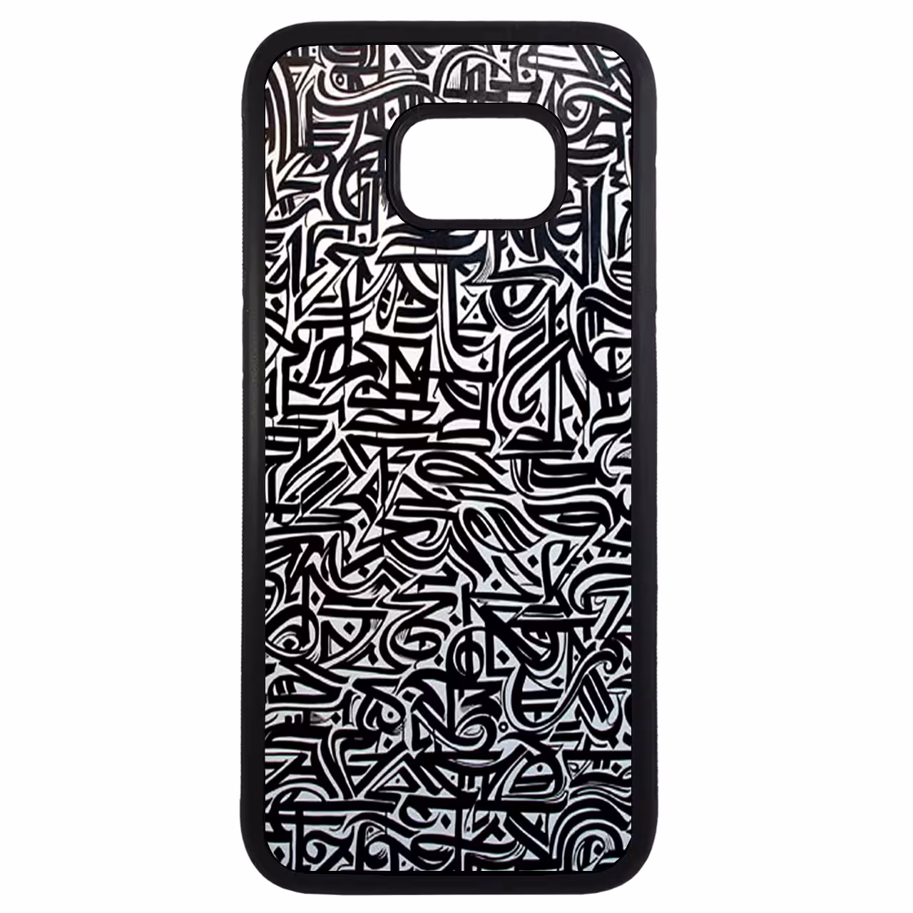 کاور طرح تایپوگرافی کد 43172 مناسب برای گوشی موبایل سامسونگ galaxy s7 edge