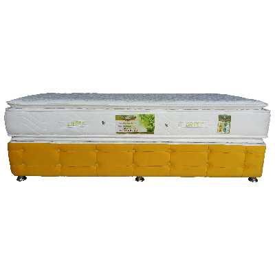 تخت خواب یک نفره مدل zatol90 سایز 200 × 90 سانتی متر به همراه تشک