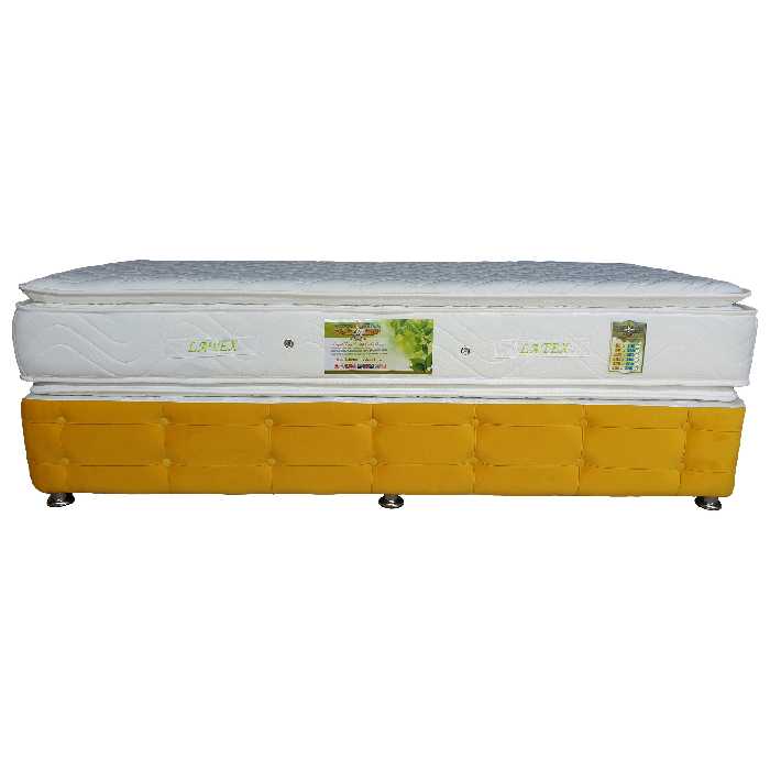 تخت خواب یک نفره مدل zatol90 سایز 200 × 90 سانتی متر به همراه تشک