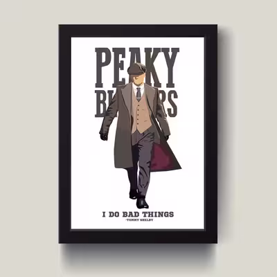 تابلو مدل پیکی بلایندرز Peaky blinders کد G11-14