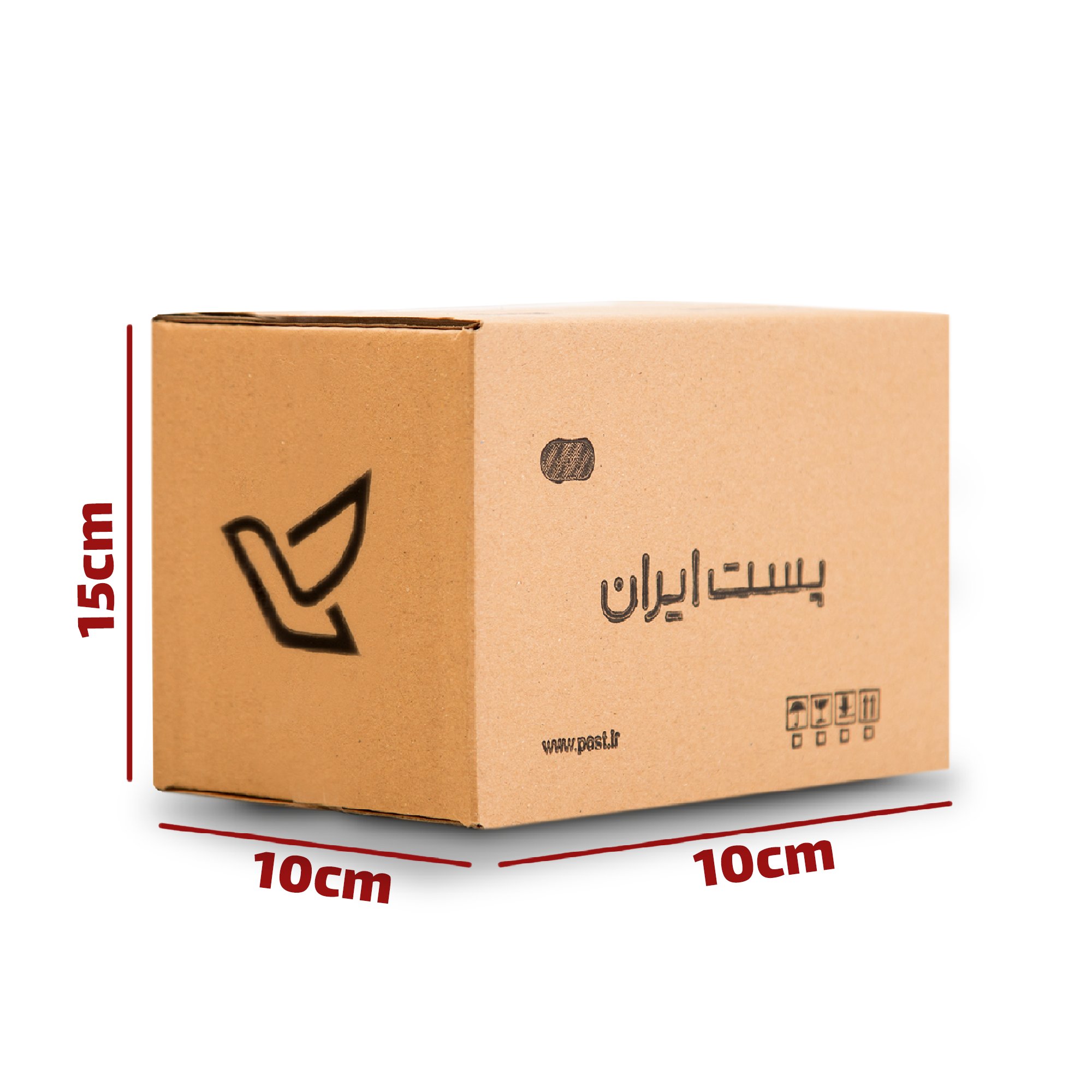 کارتن پستی سایز 1  (یک) درجه یک 25 عددی 