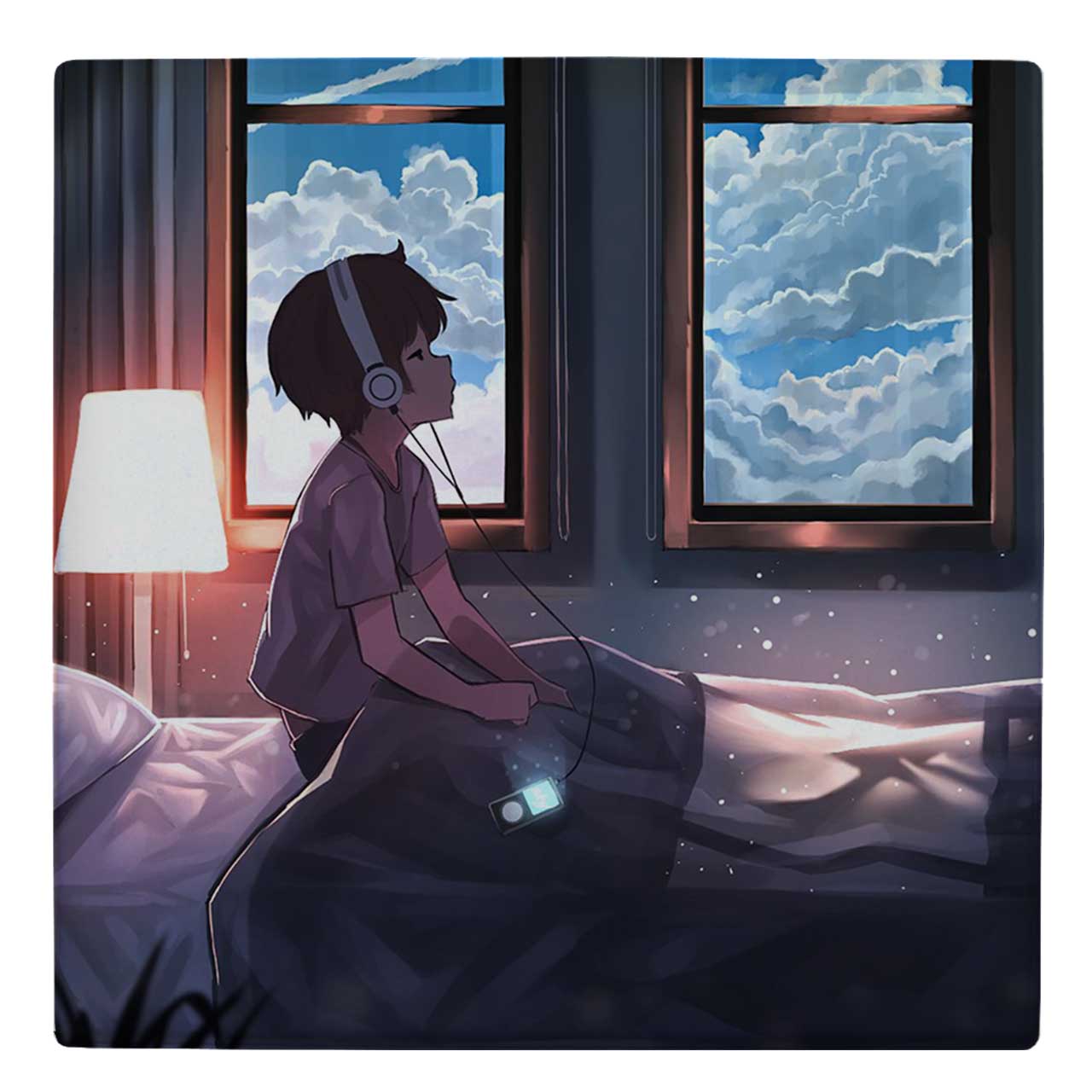 کاشی کارنیلا طرح پسر بچه و ام پی تری کد wk505