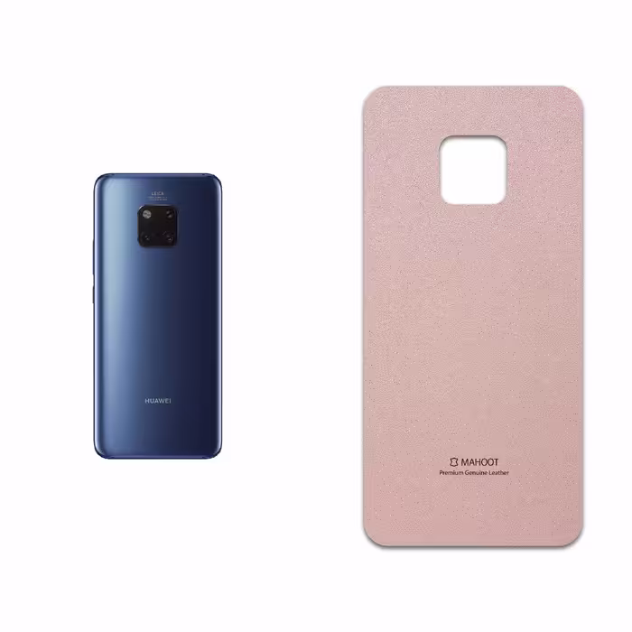 برچسب پوششی ماهوت مدل Rose Gold Leather مناسب برای گوشی موبایل هوآوی Mate 20 Pro