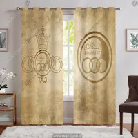 پرده چاپی ساده و شیک مدل تیم استقلال WA-2045-s