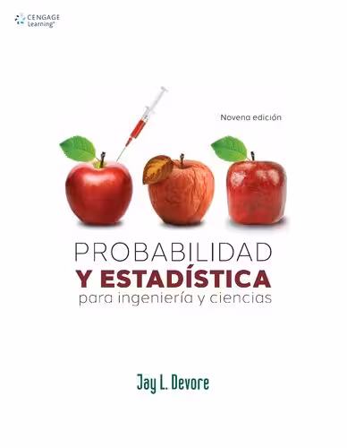 خرید و دانلود نسخه کامل کتاب Probabilidad y Estadística para Ingeniería y Ciencias