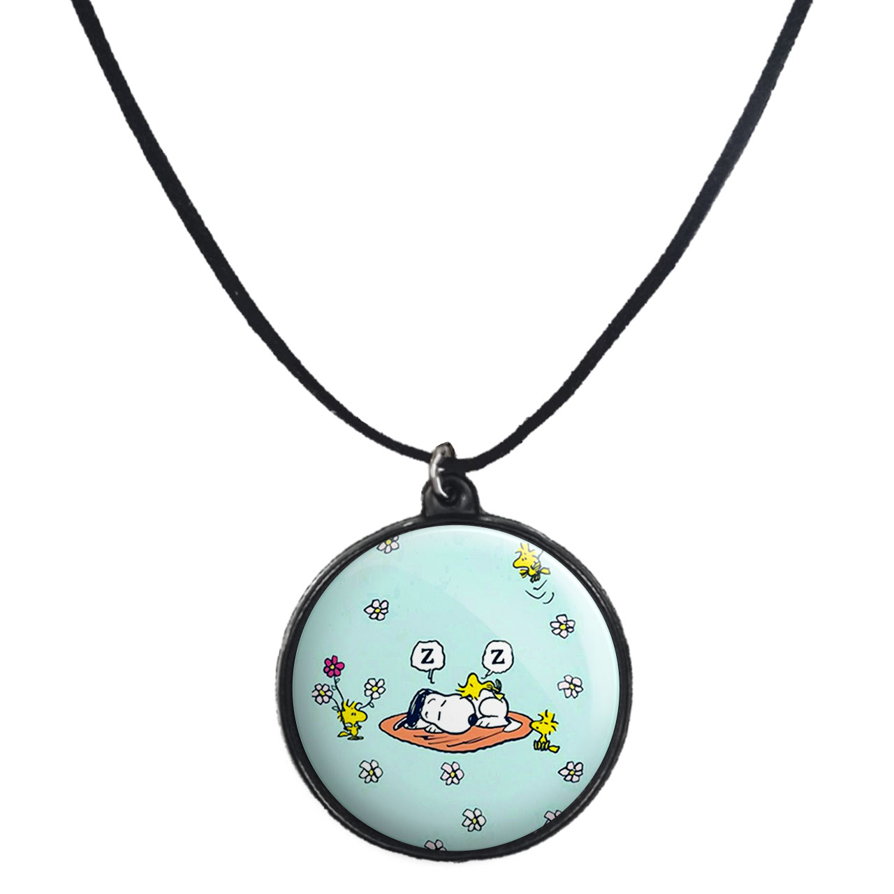 گردنبند پرمانه طرح اسنوپی کد pmb.14477