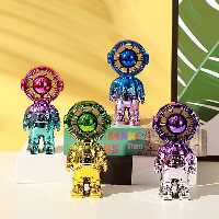 پنکه دستی شارژی هولوگرامی طرح فضانورد